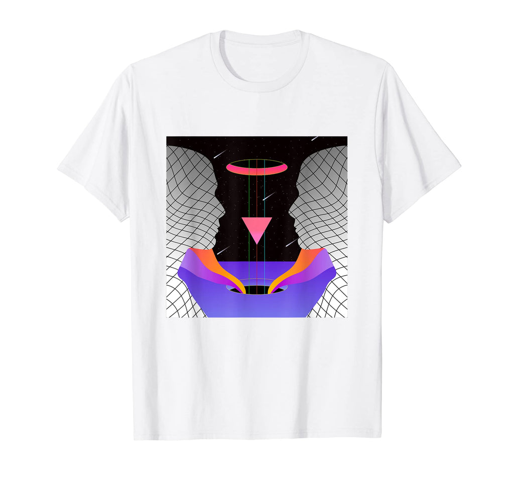 Aesthetic Vaporwave Synthwave T-Shirt - Aesthetic Graphic for Adults - T-Shirt, Sweatshirt, Hoodie