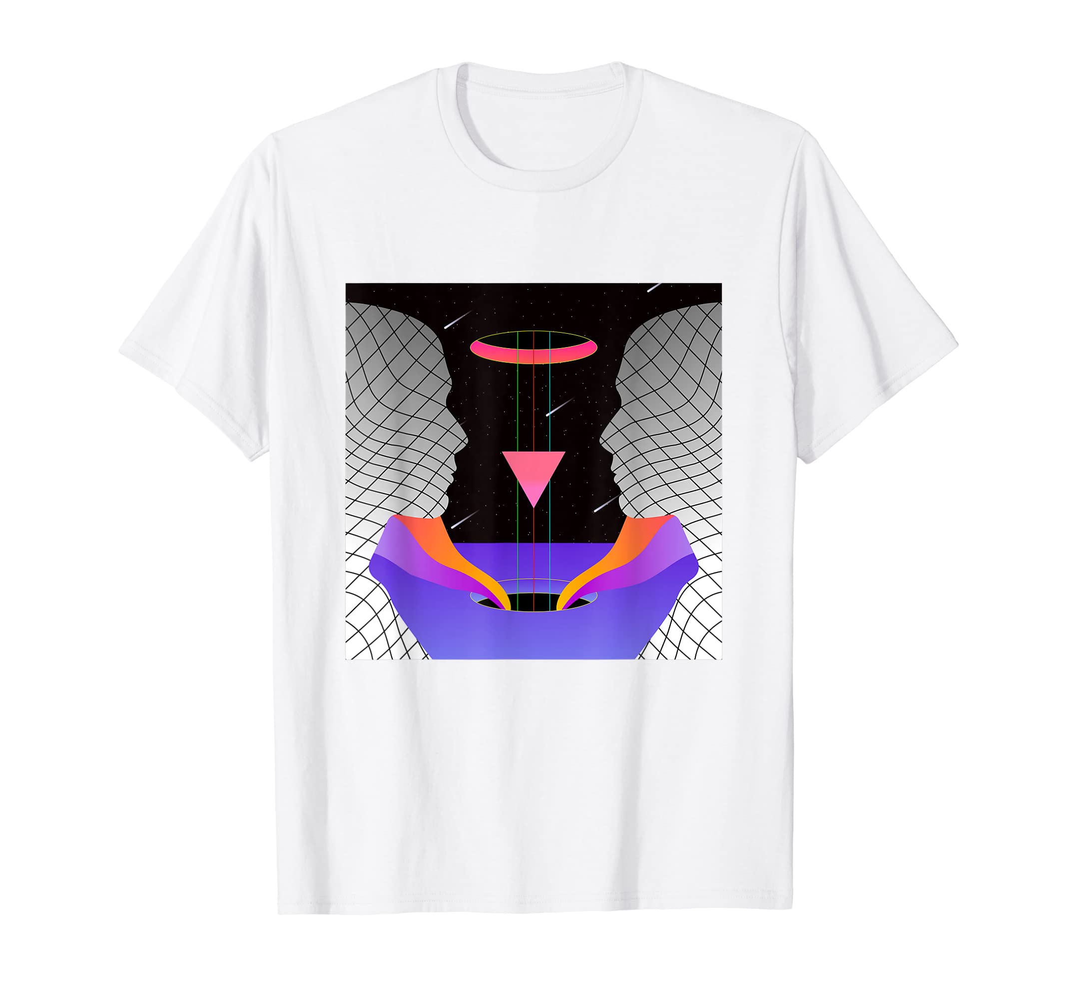 Aesthetic Vaporwave Synthwave T-Shirt - Aesthetic Graphic for Adults - T-Shirt, Sweatshirt, Hoodie
