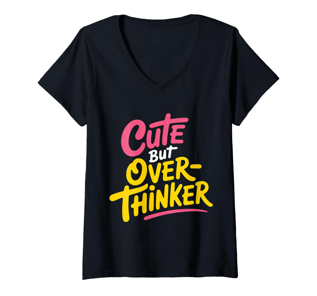 Womens But Overthinker Introvert T-Shirt - Aesthetic Graphic Unisex - T-Shirt, Sweatshirt, Hoodie