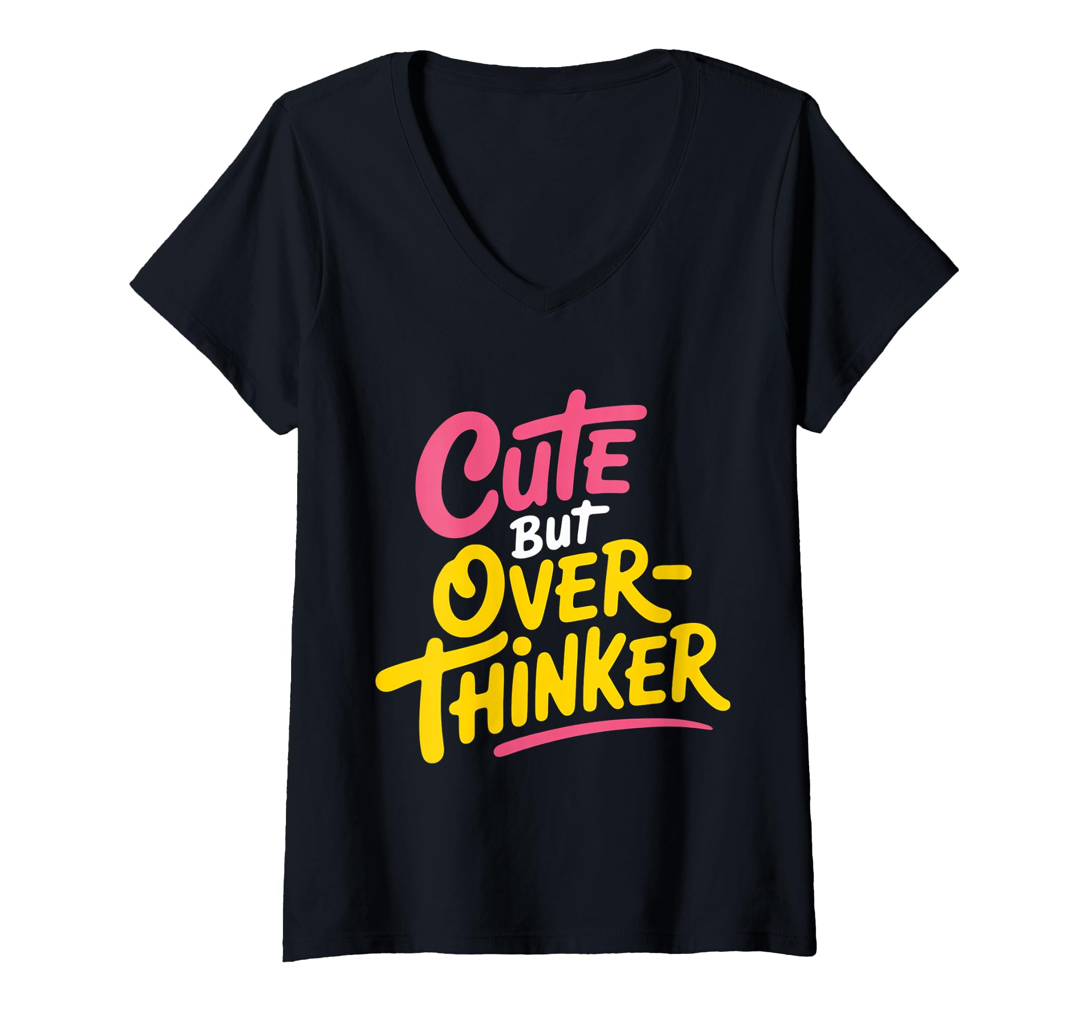 Womens But Overthinker Introvert T-Shirt - Aesthetic Graphic Unisex - T-Shirt, Sweatshirt, Hoodie