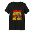 Mechanic Dad Mode Fathers Day Auto T-Shirt - Fun Novelty Design for Adults - T-Shirt, Sweatshirt, Hoodie
