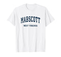Mabscott West Virginia Wv Athletic Sports T-Shirt - Novelty Apparel Unisex - T-Shirt, Sweatshirt, Hoodie