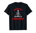 Professional Overthinker Goth Skeleton T-Shirt - Minimalist Print Unisex - T-Shirt, Sweatshirt, Hoodie