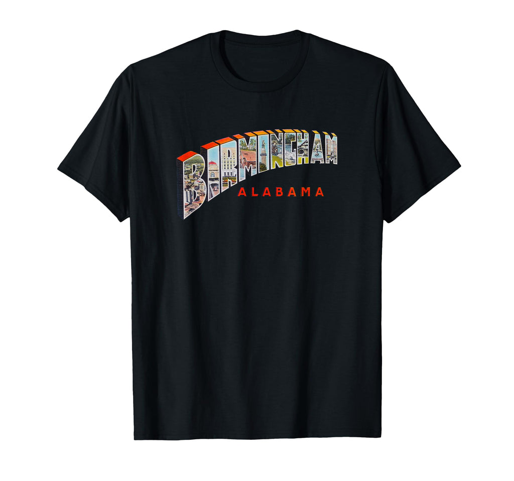 Birmingham Alabama Al Souvenir T-Shirt - Custom Art Print for Adults - T-Shirt, Sweatshirt, Hoodie