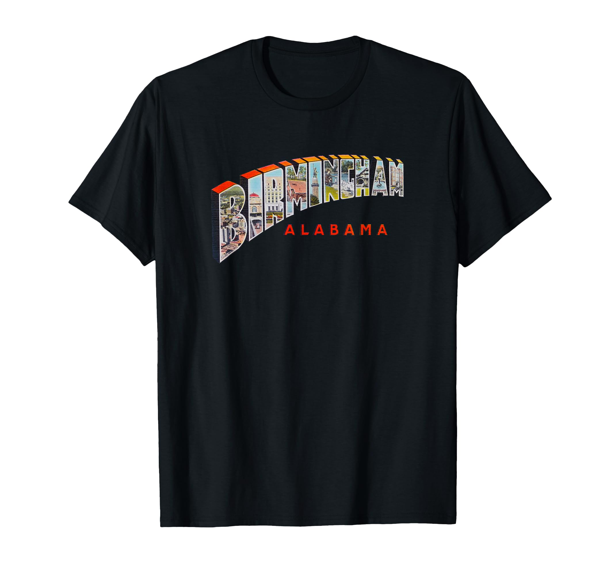 Birmingham Alabama Al Souvenir T-Shirt - Custom Art Print for Adults - T-Shirt, Sweatshirt, Hoodie