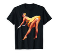 Pinup Sexy Dress T-Shirt - Fun Novelty Design for Adults - T-Shirt, Sweatshirt, Hoodie