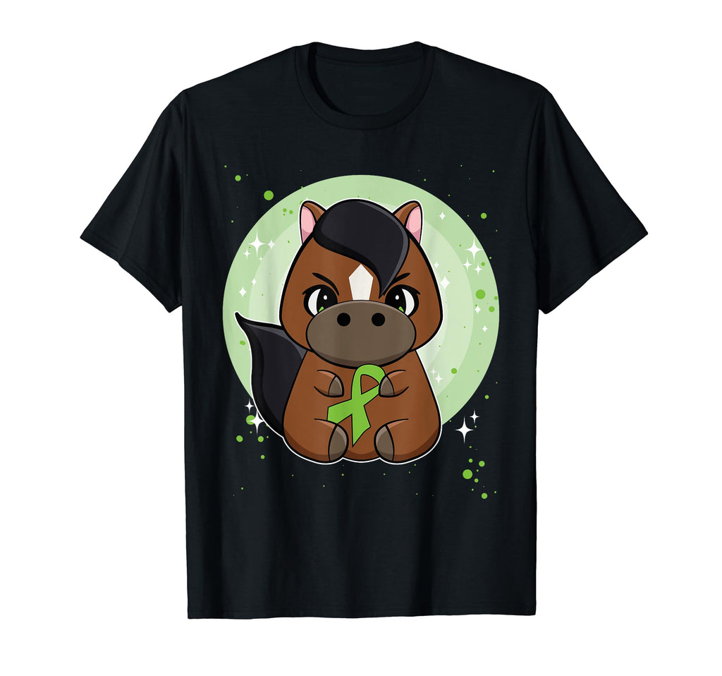 Thoroughbred Horse Ribbon Mental T-Shirt - Minimalist Print for Adults - T-Shirt, Sweatshirt, Hoodie