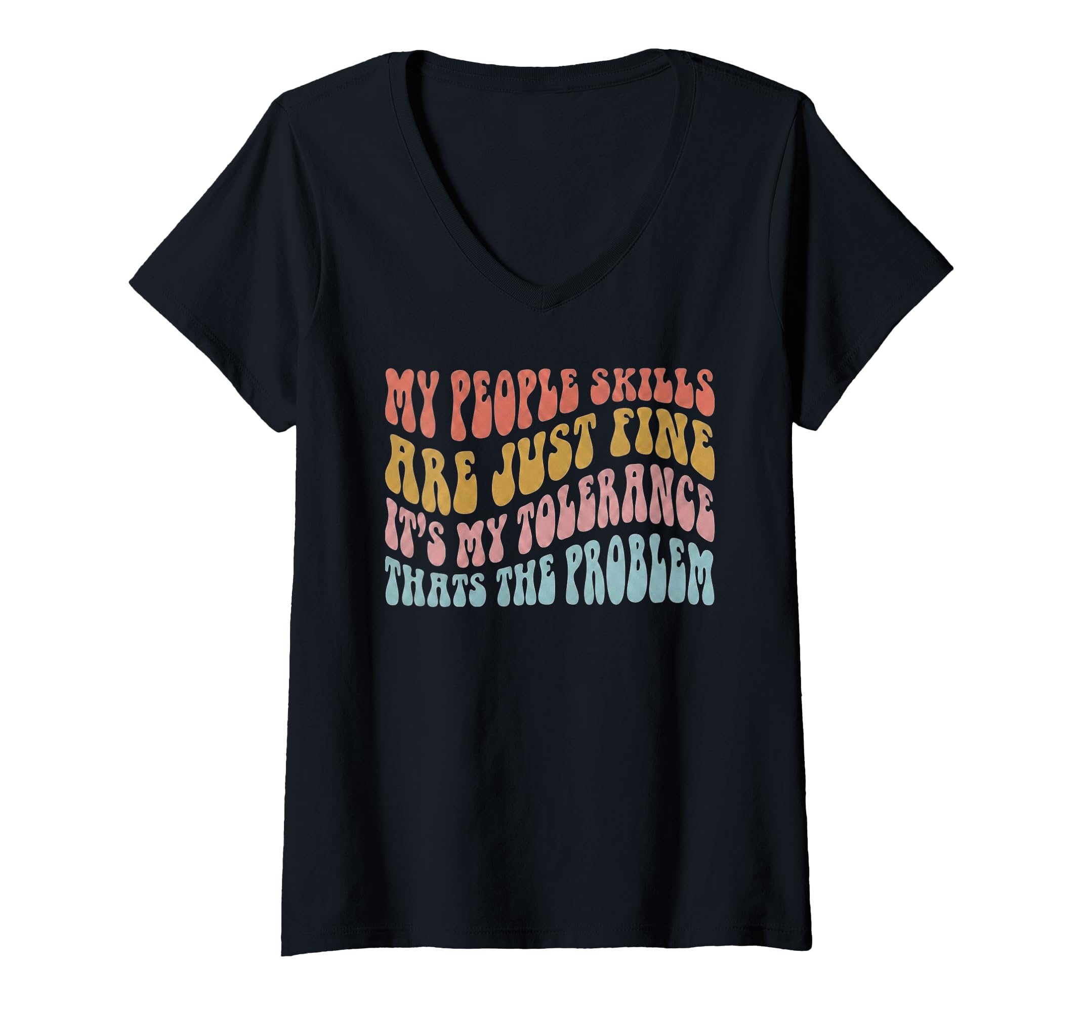 Womens Sarcastic Introvert Antisocial T-Shirt - Unique Graphic Unisex - T-Shirt, Sweatshirt, Hoodie