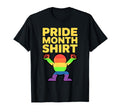 Pride Month Typography Parade T-Shirt - Casual Everyday Wear for Adults - T-Shirt, Sweatshirt, Hoodie