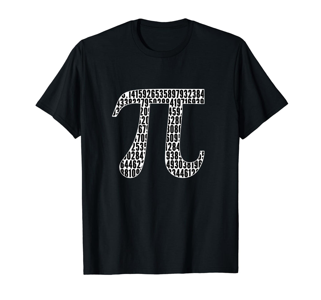 Pi Day Celebration Math Grunge Typography T-Shirt - Graphic Print Unisex - T-Shirt, Sweatshirt, Hoodie