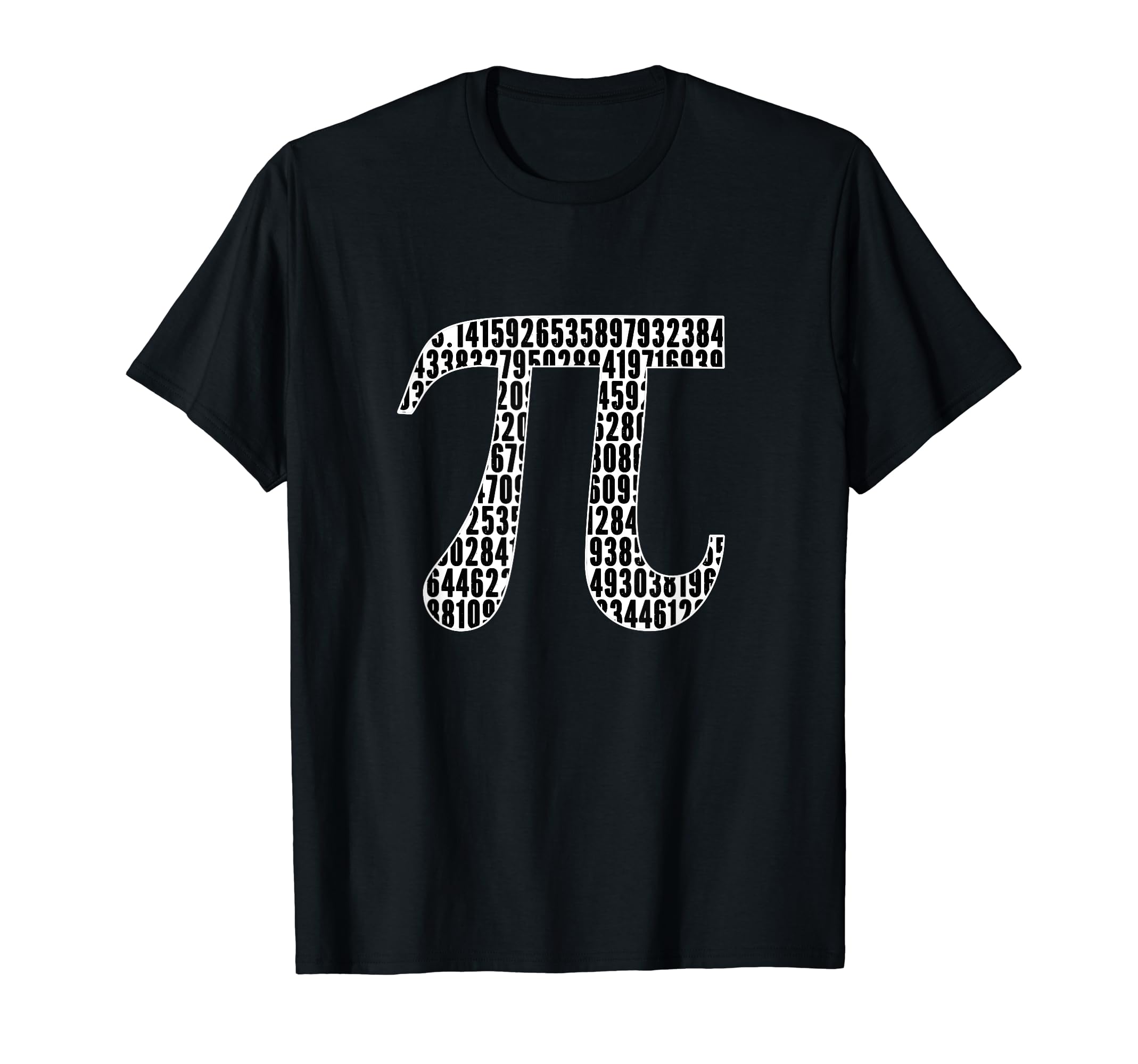 Pi Day Celebration Math Grunge Typography T-Shirt - Graphic Print Unisex - T-Shirt, Sweatshirt, Hoodie