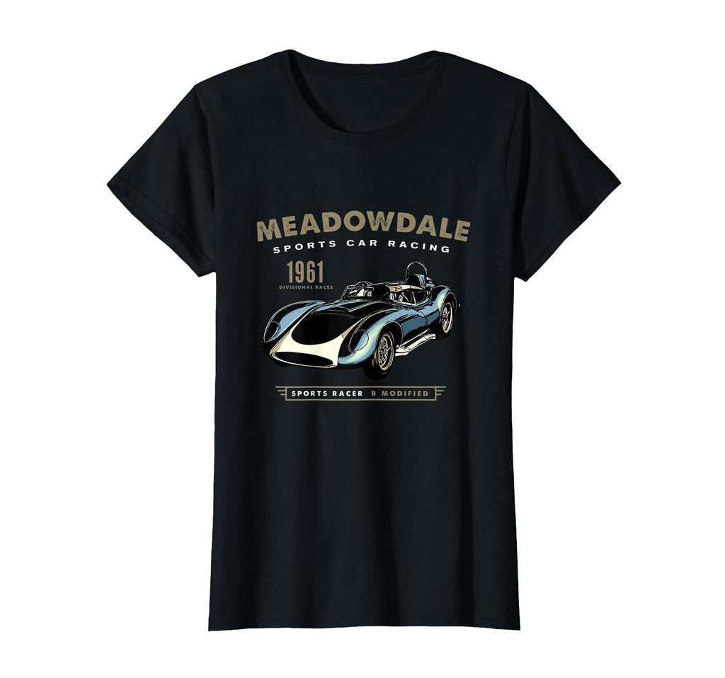 Meadowdale Sports Car Racing 1961 T-Shirt - Novelty Apparel Men Women - T-Shirt, Sweatshirt, Hoodie