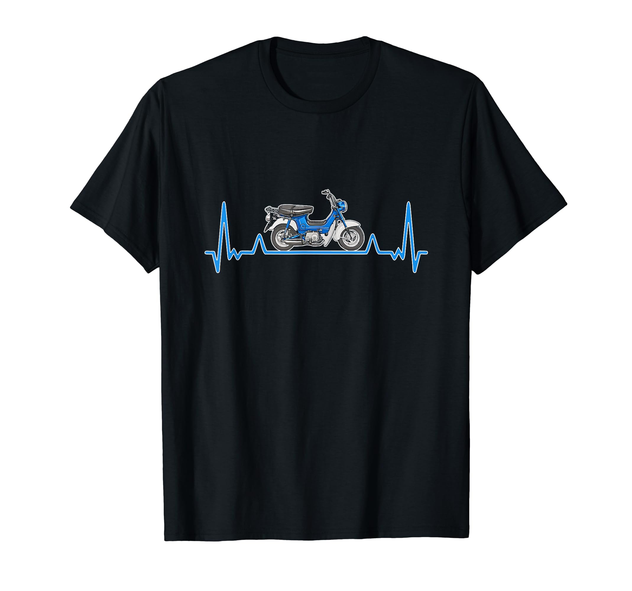 Chaly Cf50 Heartbeat Moped Mini Bike T-Shirt - Unique Graphic Men Women - T-Shirt, Sweatshirt, Hoodie