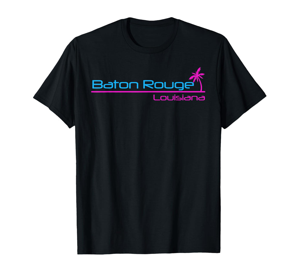 Baton Rouge Louisiana T-Shirt - Custom Art Print Unisex - T-Shirt, Sweatshirt, Hoodie