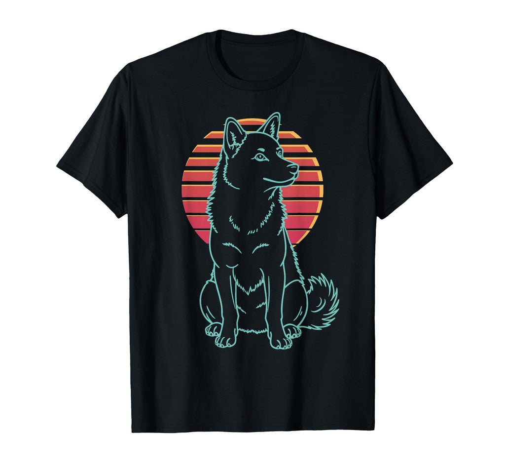 Norwegian Elkhound Lover Dog Owner T-Shirt - Custom Art Print for Adults - T-Shirt, Sweatshirt, Hoodie