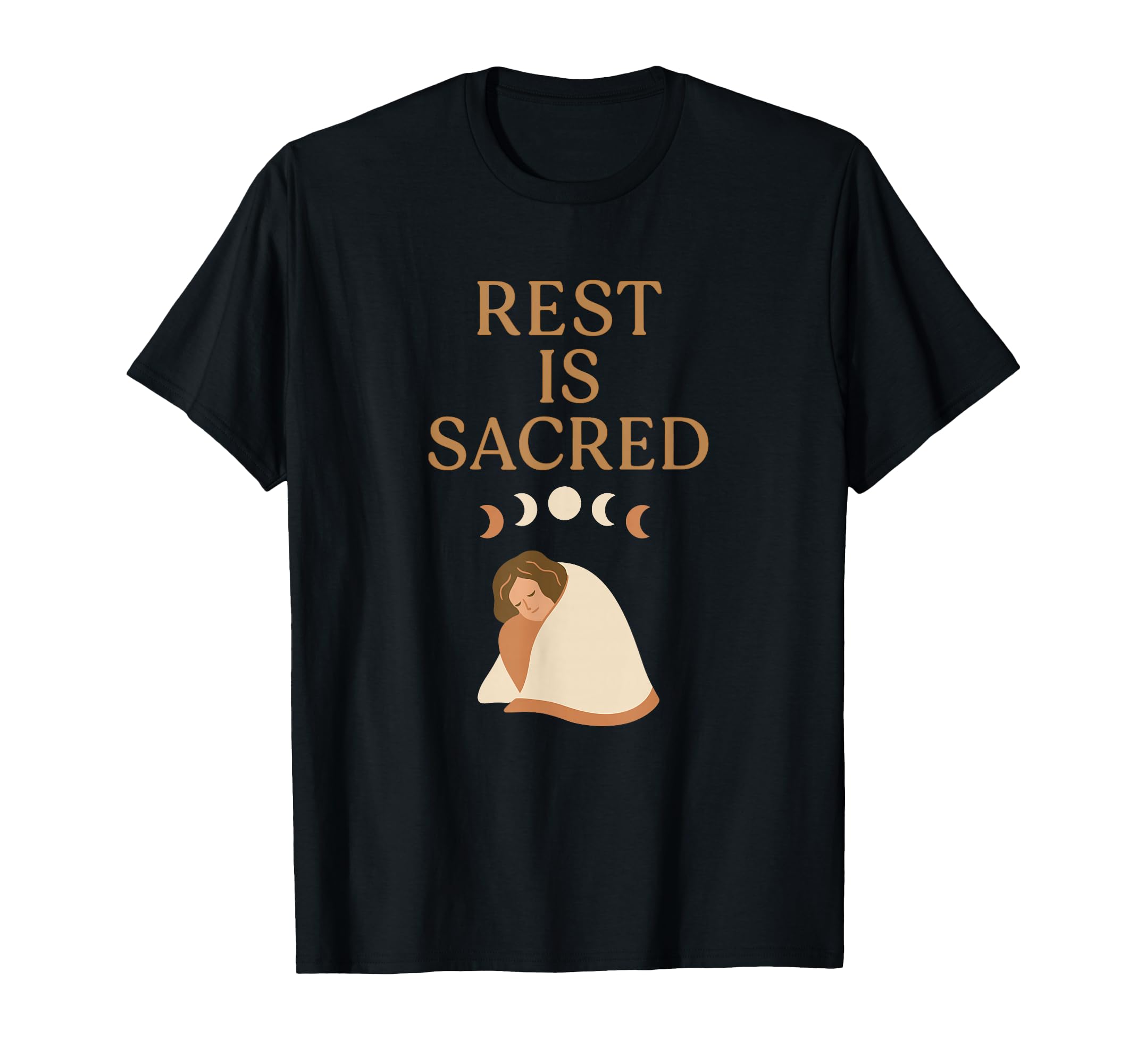 Rest Is Sacred Mindfulness Self Care T-Shirt - Streetwear Style Men Women - T-Shirt, Sweatshirt, Hoodie