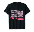 You Matter Kindness Be Kind Groovy T-Shirt - Unique Graphic for Adults - T-Shirt, Sweatshirt, Hoodie