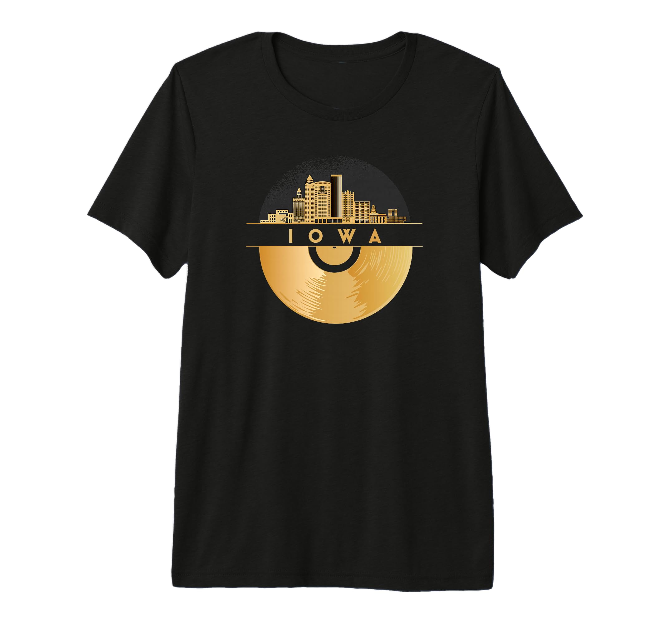 Vinyl Record Player Disco Music T-Shirt - Casual Everyday Wear Men Women - T-Shirt, Sweatshirt, Hoodie