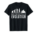 Motorcycle Evolution Biker Motorcycle T-Shirt - Novelty Apparel Men Women - T-Shirt, Sweatshirt, Hoodie