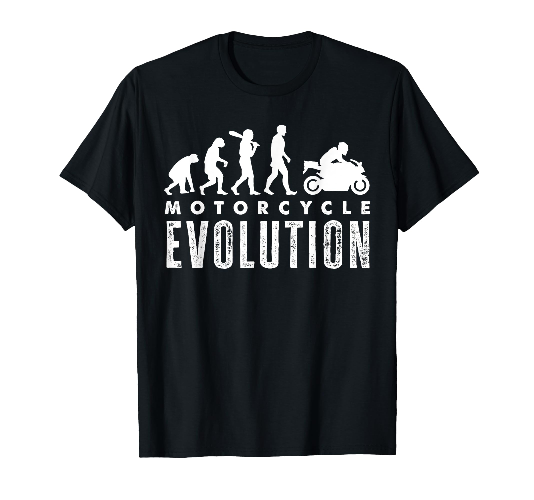 Motorcycle Evolution Biker Motorcycle T-Shirt - Novelty Apparel Men Women - T-Shirt, Sweatshirt, Hoodie