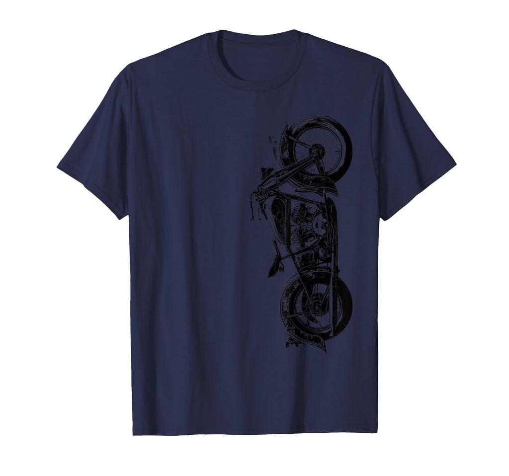 Motorcycling Biker Motorcycle Ride T-Shirt - Custom Art Print Men Women - T-Shirt, Sweatshirt, Hoodie