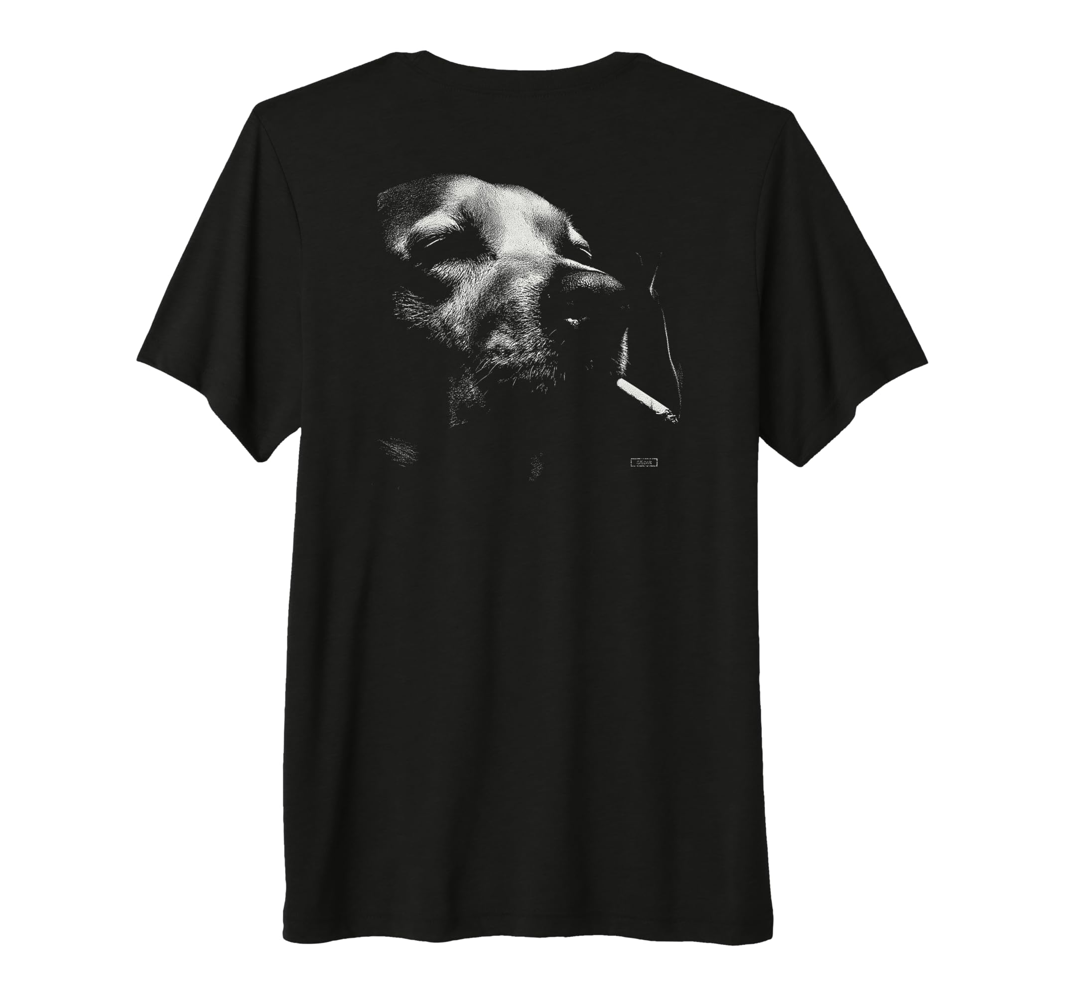 Golden Retriever Smoking Cigarette T-Shirt - Graphic Print for Adults - T-Shirt, Sweatshirt, Hoodie