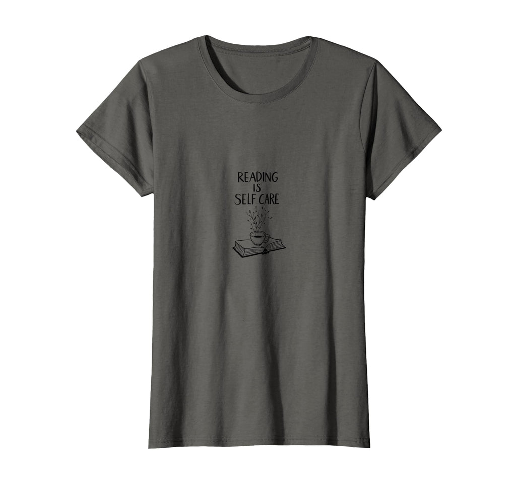 Reading Is Self Care Book Lover T-Shirt - Minimalist Print for Adults - T-Shirt, Sweatshirt, Hoodie