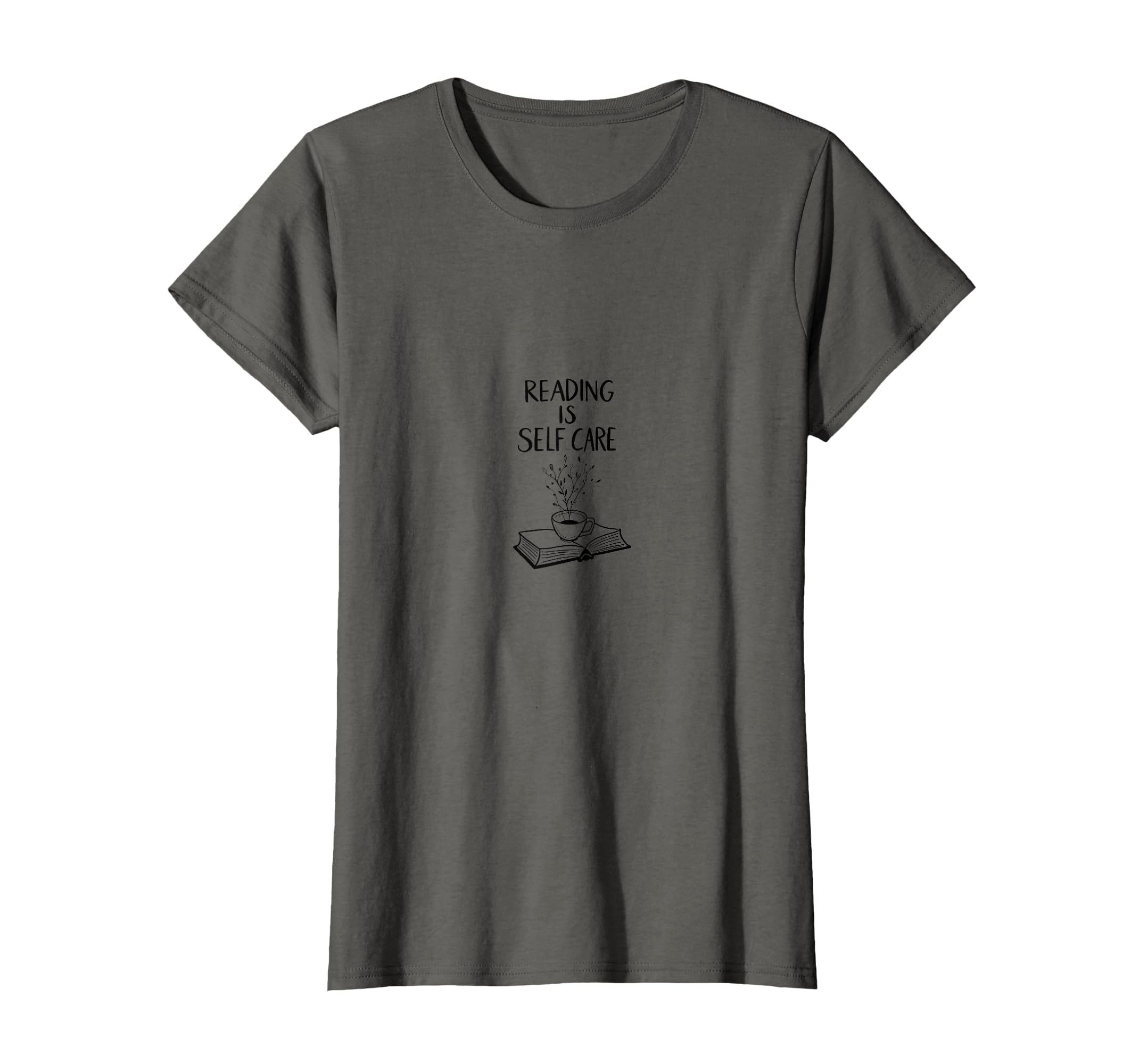 Reading Is Self Care Book Lover T-Shirt - Minimalist Print for Adults - T-Shirt, Sweatshirt, Hoodie