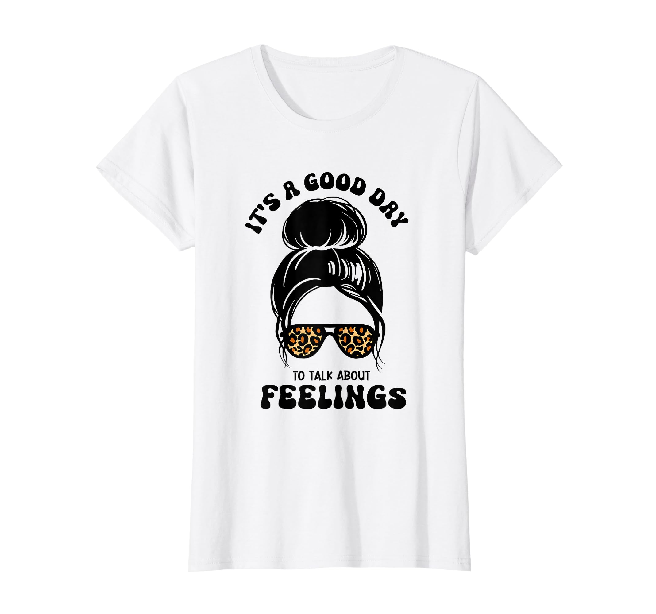 Groovy Good Day To Talk About Feelings T-Shirt - Unique Graphic for Adults - T-Shirt, Sweatshirt, Hoodie