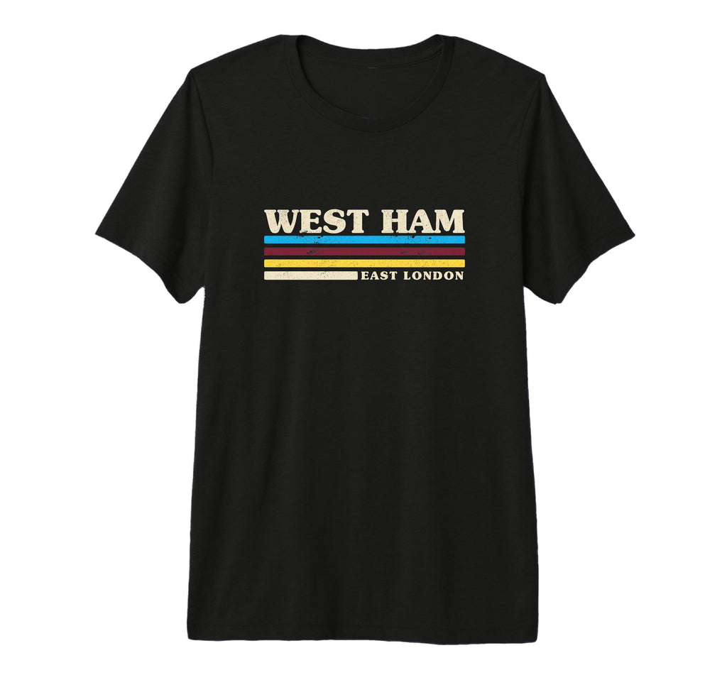 Stripe West Ham T-Shirt - Aesthetic Graphic Unisex - T-Shirt, Sweatshirt, Hoodie