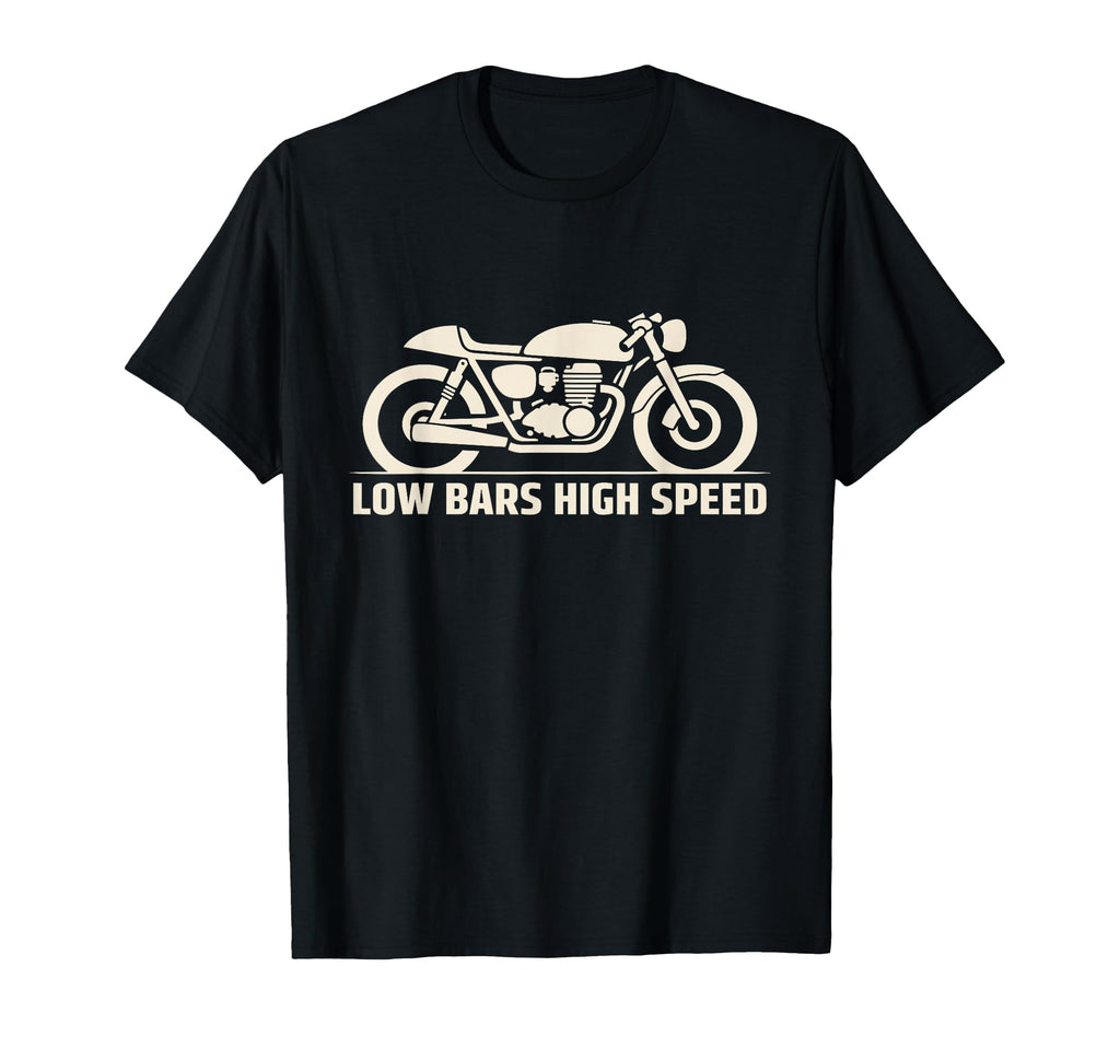 Cafe Racer Motorcycle Cafe Racer T-Shirt - Fun Novelty Design for Adults - T-Shirt, Sweatshirt, Hoodie