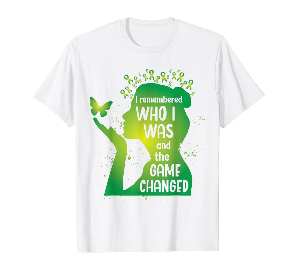 Butterfly Green Ribbon Mental Health T-Shirt - Graphic Print Men Women - T-Shirt, Sweatshirt, Hoodie
