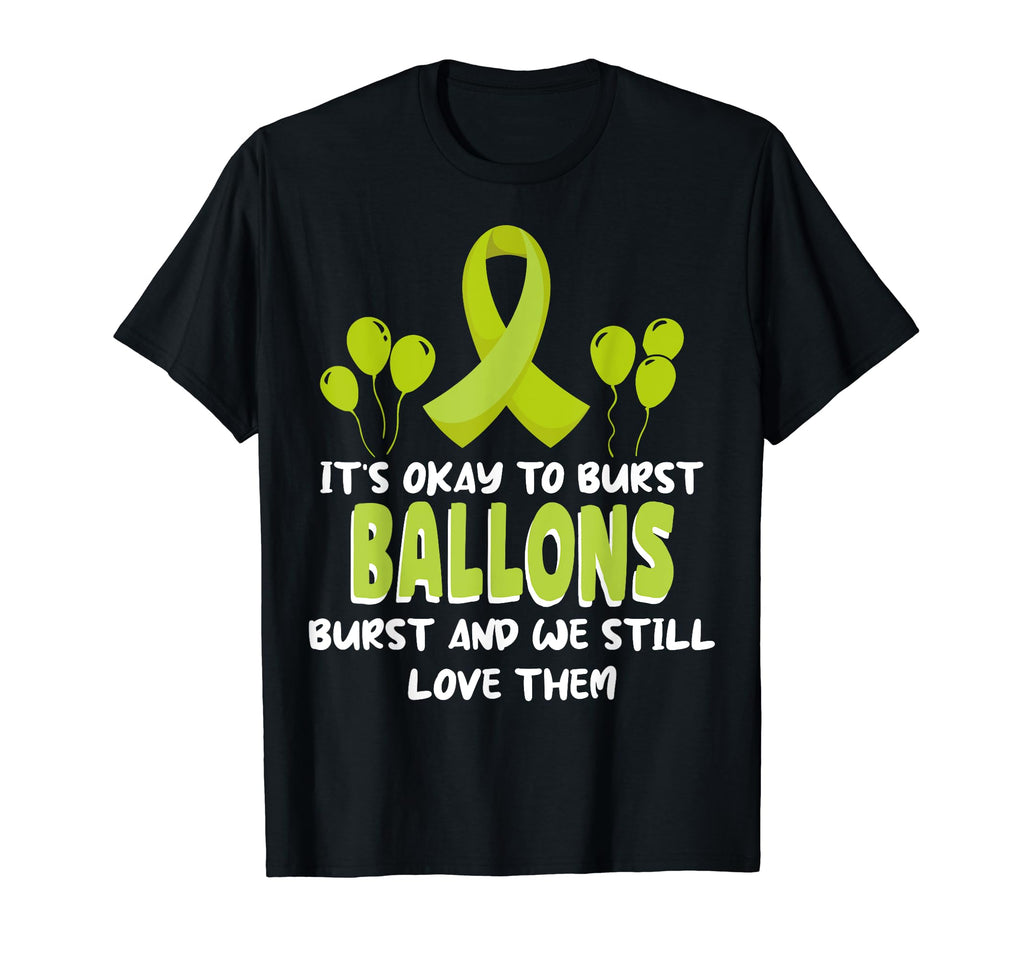 Balloons Burst Depression Mental T-Shirt - Aesthetic Graphic for Adults - T-Shirt, Sweatshirt, Hoodie