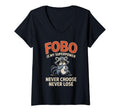 Womens Fobo Is My Superpower Never Choose T-Shirt - Unique Graphic Unisex - T-Shirt, Sweatshirt, Hoodie