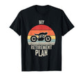 My Retirement Plan Motorcycle T-Shirt - Trendy Graphic for Adults - T-Shirt, Sweatshirt, Hoodie