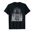 Chow Chow Wearing Motorcycle Helmet T-Shirt - Trendy Graphic for Adults - T-Shirt, Sweatshirt, Hoodie