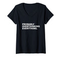 Womens Probably Overthinking T-Shirt - Aesthetic Graphic Men Women - T-Shirt, Sweatshirt, Hoodie