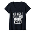 Womens Midnight Overthinker Mode T-Shirt - Unique Graphic for Adults - T-Shirt, Sweatshirt, Hoodie