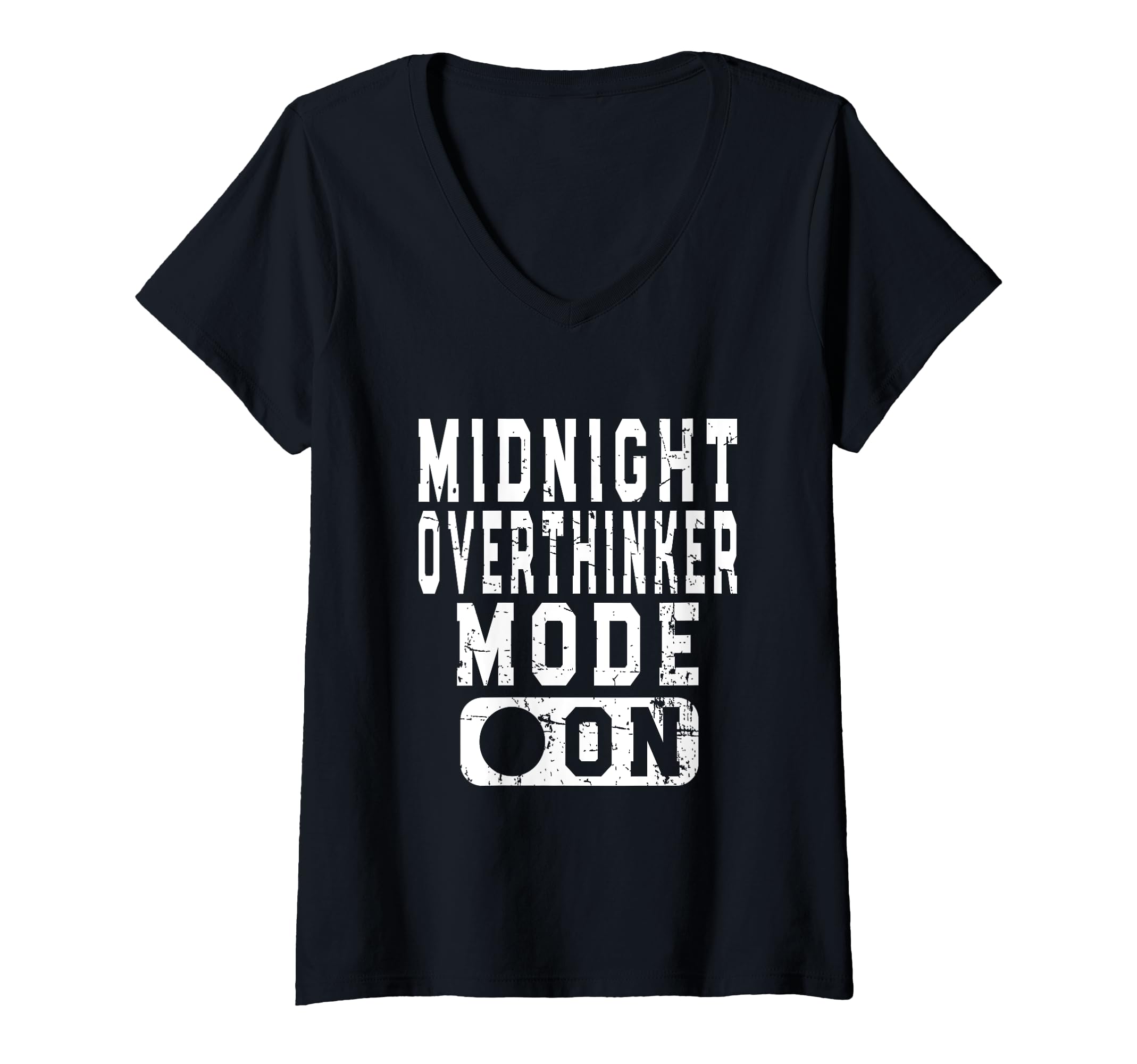 Womens Midnight Overthinker Mode T-Shirt - Unique Graphic for Adults - T-Shirt, Sweatshirt, Hoodie