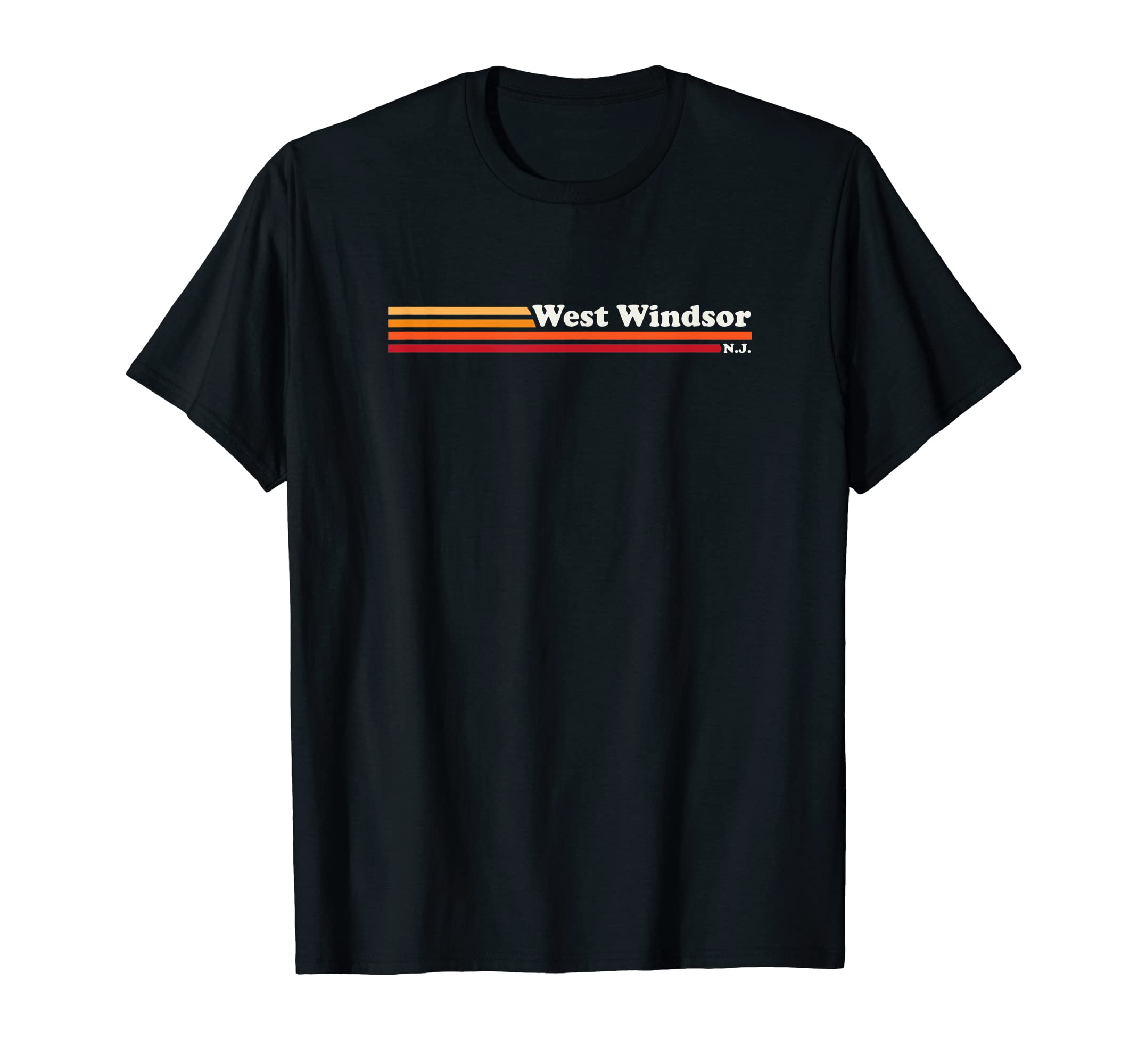 1980S West Windsor New Jersey T-Shirt - Custom Art Print for Adults - T-Shirt, Sweatshirt, Hoodie