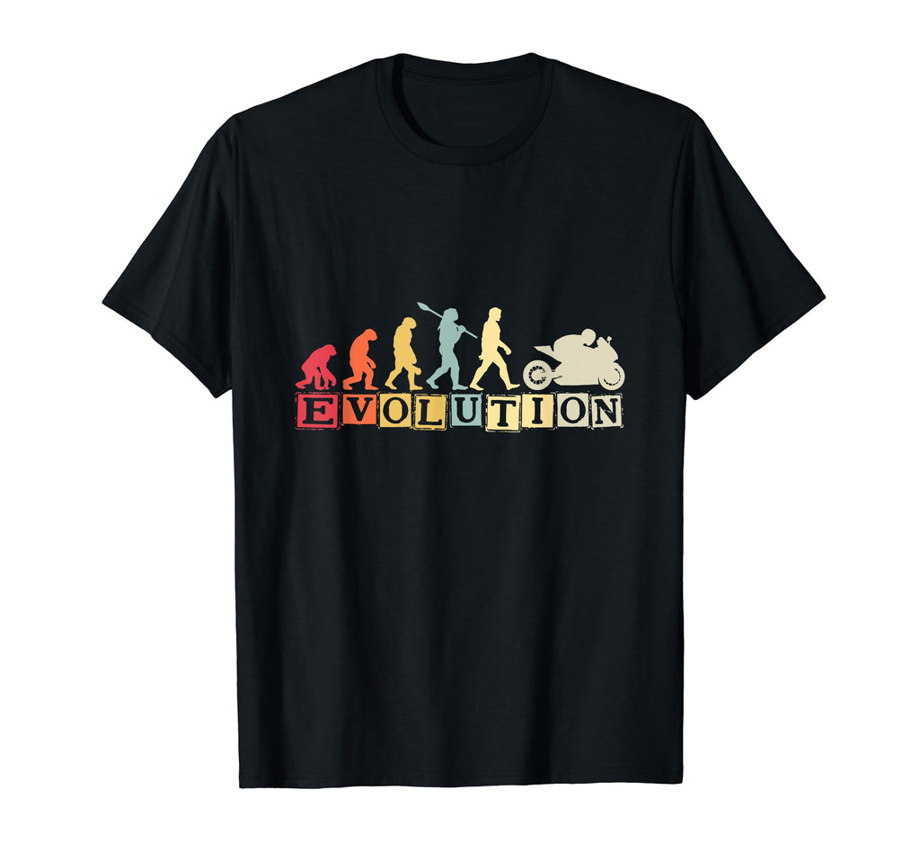 Motorcycle Evolution Superbike T-Shirt - Aesthetic Graphic for Adults - T-Shirt, Sweatshirt, Hoodie