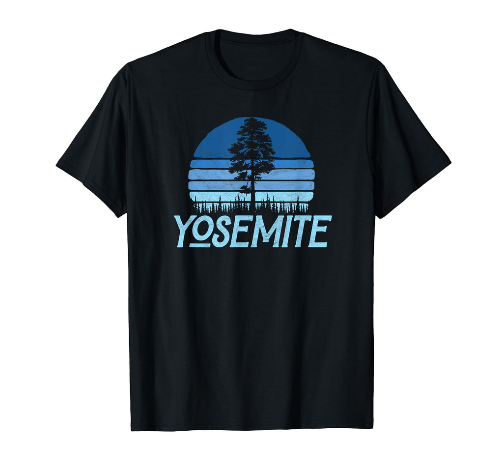 Yosemite Pine Tree T-Shirt - Minimalist Print Men Women - T-Shirt, Sweatshirt, Hoodie