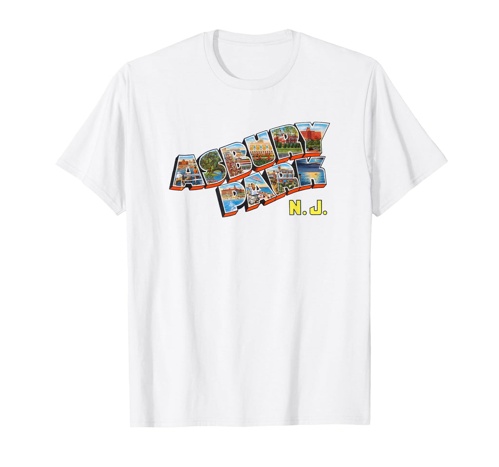 Asbury Park Nj New Jersey Souvenir T-Shirt - Trendy Graphic for Adults - T-Shirt, Sweatshirt, Hoodie