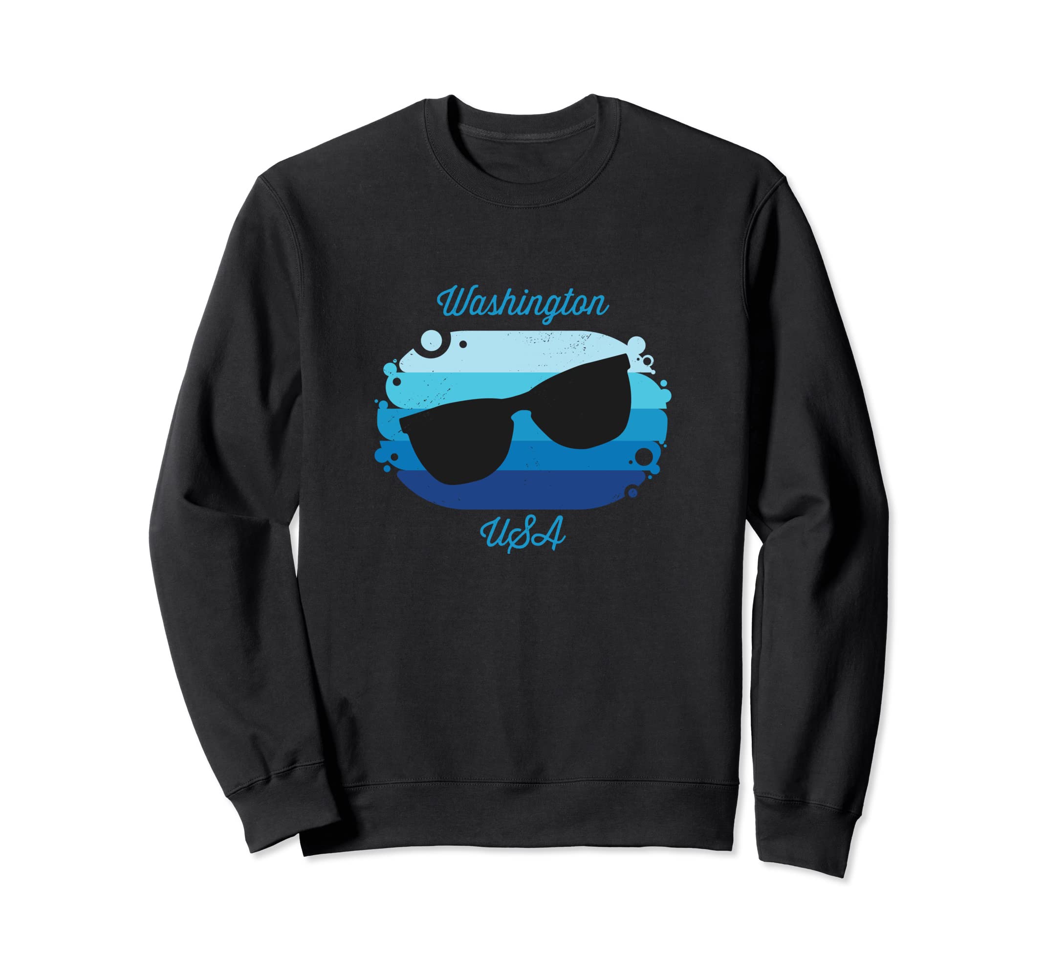 Washington Souvenir Sunset Sweatshirt - Fun Novelty Design Unisex - T-Shirt, Sweatshirt, Hoodie