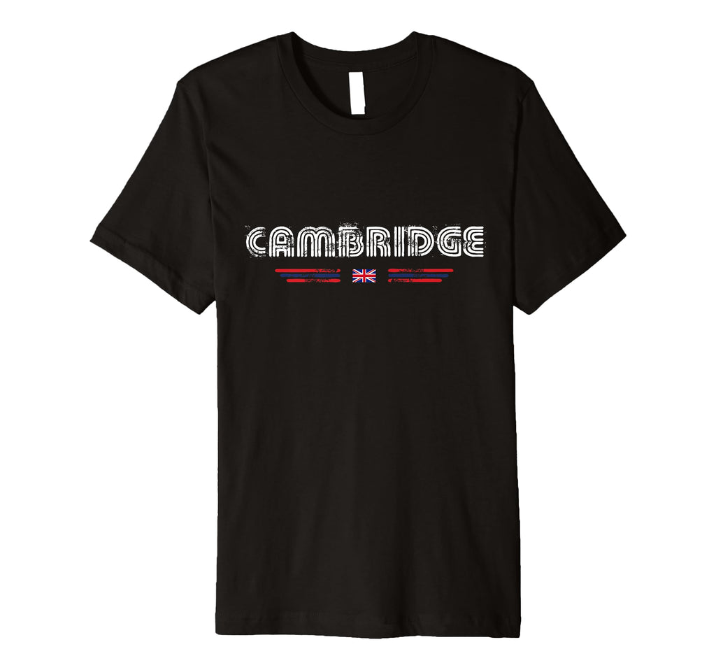 Cambridge United Kingdom Uk 70S T-Shirt - Casual Everyday Wear for Adults - T-Shirt, Sweatshirt, Hoodie
