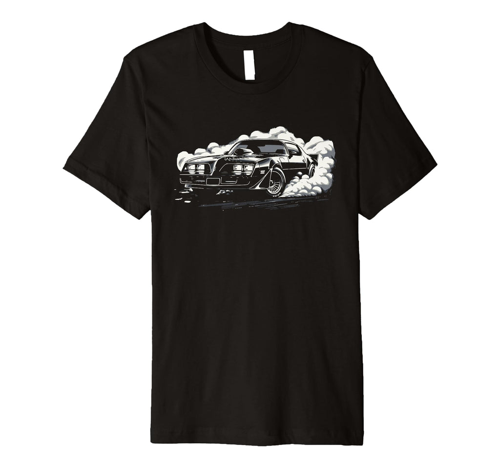 Muscle Car 60S 70S Car Lover T-Shirt - Minimalist Print for Adults - T-Shirt, Sweatshirt, Hoodie