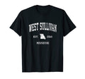 West Sullivan Missouri Mo Athletic T-Shirt - Fun Novelty Design Men Women - T-Shirt, Sweatshirt, Hoodie