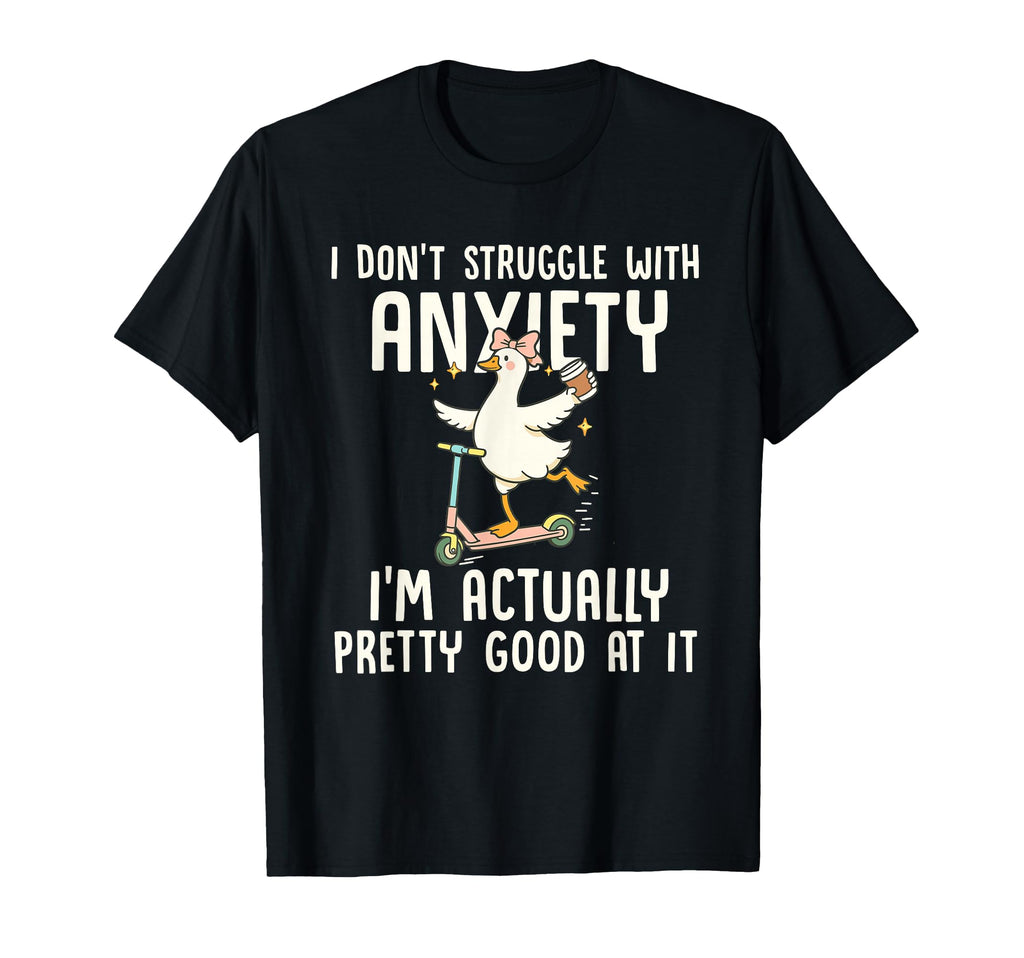 Funny Anxiety Therapy Mental Health T-Shirt - Minimalist Print for Adults - T-Shirt, Sweatshirt, Hoodie