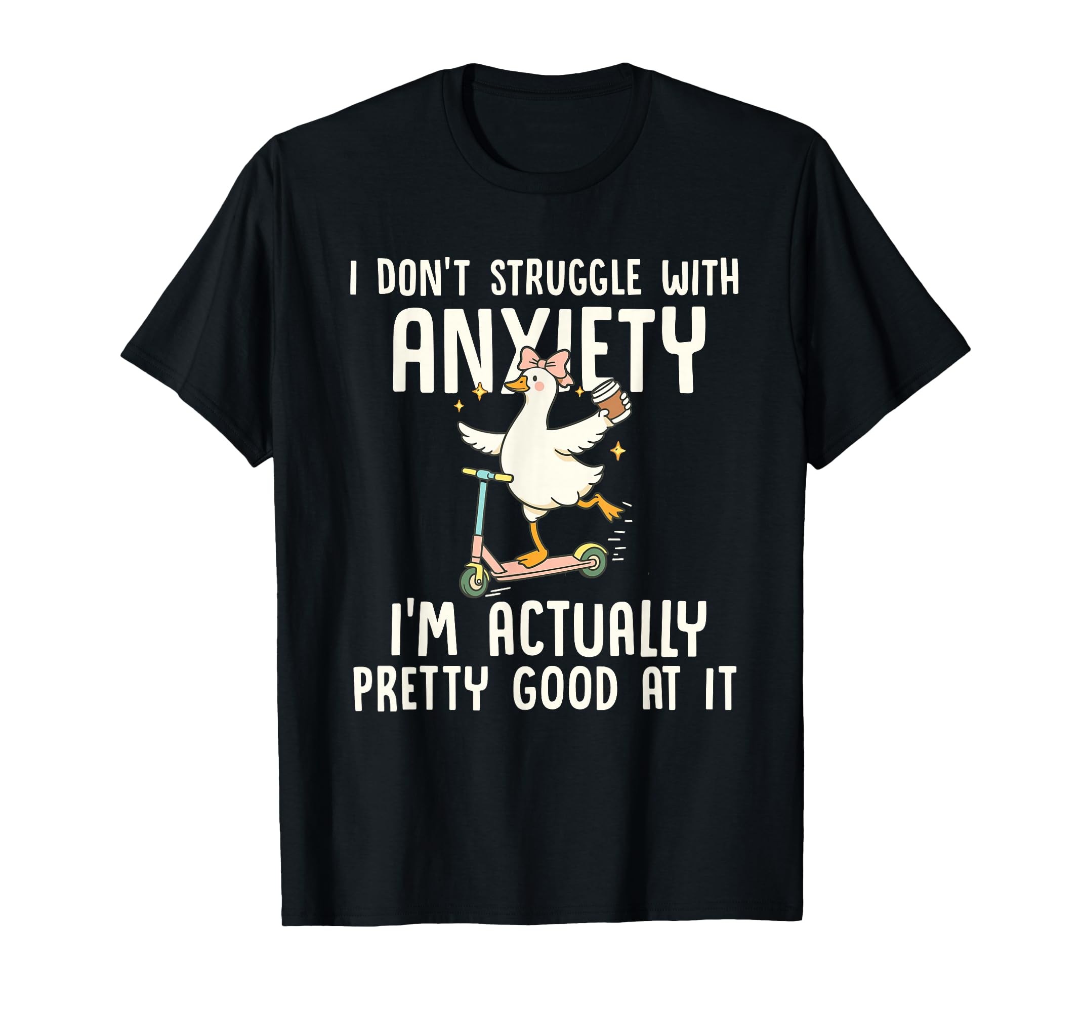Funny Anxiety Therapy Mental Health T-Shirt - Minimalist Print for Adults - T-Shirt, Sweatshirt, Hoodie