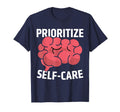 Prioritize Self Care Brain T-Shirt - Trendy Graphic for Adults - T-Shirt, Sweatshirt, Hoodie